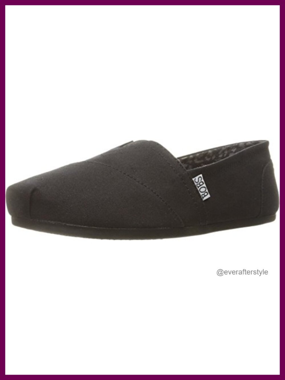 Skechers BOBS Plush Peace Love Vegan Memory Foam Flats Slip On
